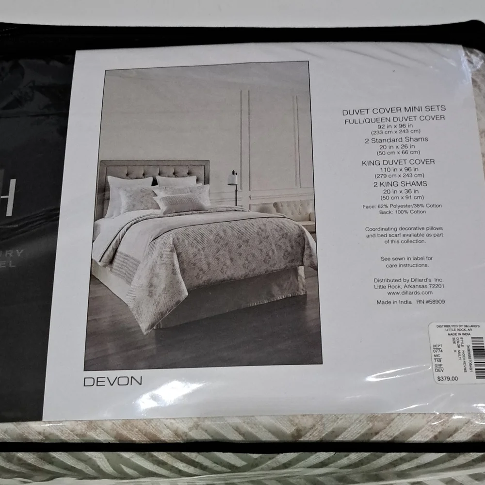 Luxury Hotel Devon Duvet Cover Mini Set